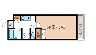 レグルス神辺【404号室】の間取り