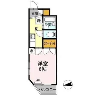 平成第2ビル【2階】の間取り