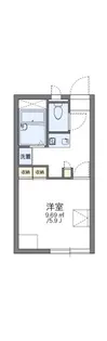レオパレスヴィラ一ツ橋【1階】の間取り