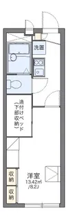 レオパレスフクチ【103号室】の間取り