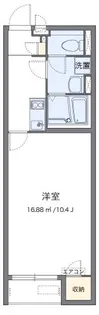 クレイノドミクレール【2階】の間取り