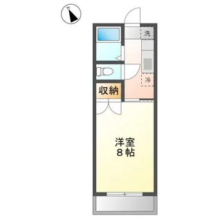 プレアール老松町Ⅱ【1階】の間取り