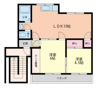 グリーンハイツ【1階】の間取り