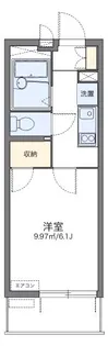 レオパレスゆう【4階】の間取り