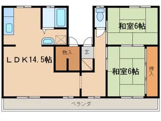 コンラッド倉敷【A棟101号室】の間取り