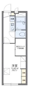 レオパレスTRE【2階】の間取り