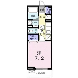 リベラシオンIIIB【1階】の間取り