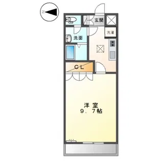 ヴィア イン シンタク【1階】の間取り