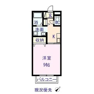 フォレストヒルズ【102号室】の間取り