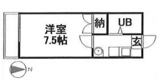 プチメゾンロゼ【2階】の間取り