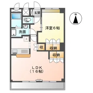 エル 22【3階】の間取り