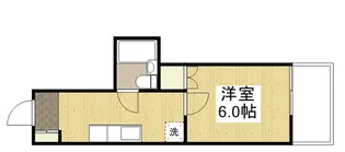 SATOビル大黒【304号室】の間取り