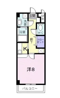 Small Luxury【2階】の間取り