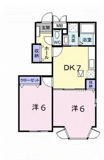 Great Success B【1階】の間取り