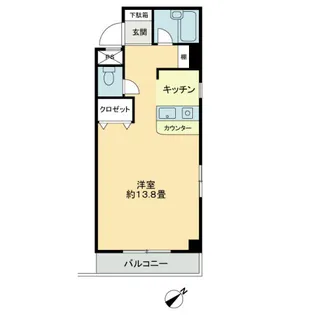 ビブラン宇多津【3階】の間取り