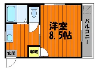 パークウェイ倉敷【305号室】の間取り