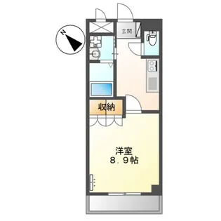 ブエナビスタ【2階】の間取り