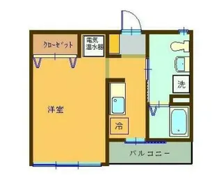 ルミエール紅葉台【103号室】の間取り
