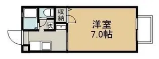 エスポワール千草 A【102号室】の間取り