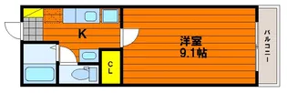 タイショウ7ビル【703号室】の間取り