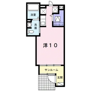 アクティブ【1階】の間取り