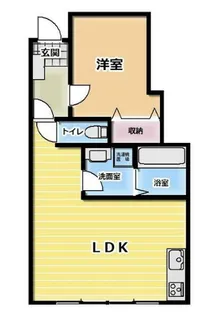 ル・プランタン【1階】の間取り