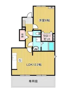 アクア勅使Ⅰ【1階】の間取り