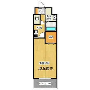 サンクレスト宇田【5階】の間取り