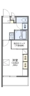 レオパレスカサ エスペランサ【1階】の間取り