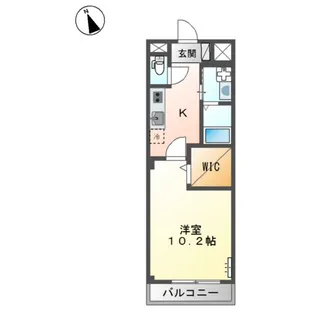 グランコスモB【2階】の間取り