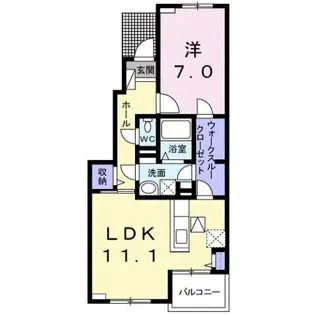 シーサイドビレッジ C棟【1階】の間取り