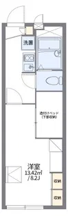 レオパレスDREAMⅡ【1階】の間取り