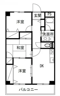 エーペックス宇多津【202号室】の間取り