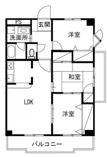 エーペックス宇多津【6階】の間取り