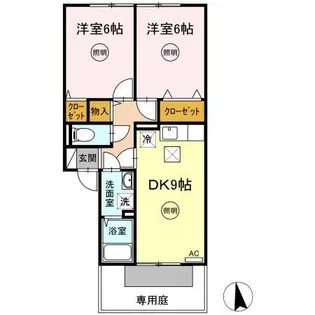 アーバンハイツ28 D棟 【1階】の間取り