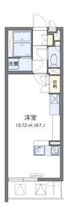ミランダグレイス南手城【2階】の間取り