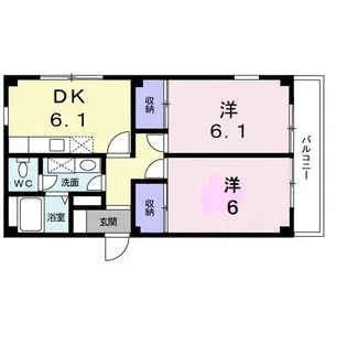 プチメゾン 21【1階】の間取り