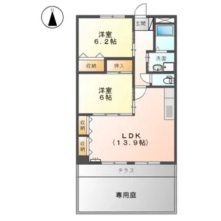 アールグレイ【1階】の間取り