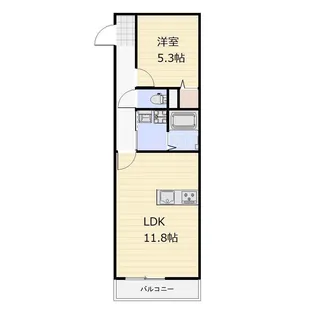 bella foresta【1階】の間取り