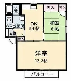 ピアソラ【2階】の間取り