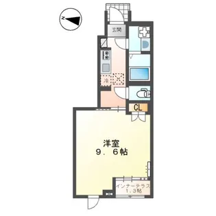 (仮)スターテラスⅡ南蔵王町【1階】の間取り