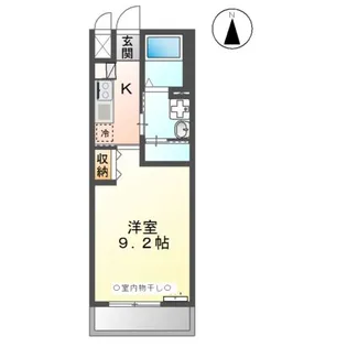 M’z two(エムズ 2)【1階】の間取り