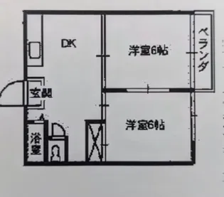 メゾンシーサイド【202号室】の間取り