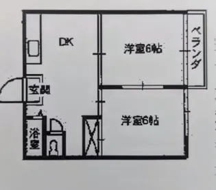 メゾンシーサイド【202号室】の間取り
