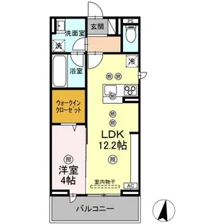 D-residenceM&K【2階】の間取り