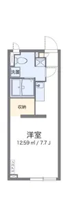 アルクSunrise【107号室】の間取り