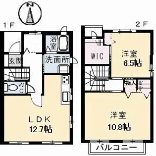 シャーメゾンアイサイトC棟【1階】の間取り
