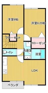 シェモア A【2階】の間取り