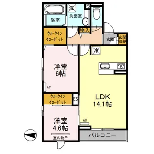 The S House Gran【3階】の間取り
