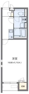 クレイノドミクレール【1階】の間取り
